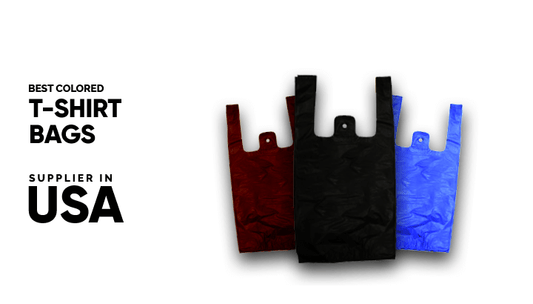 Best Colored T-shirt Bags Supplier in USA