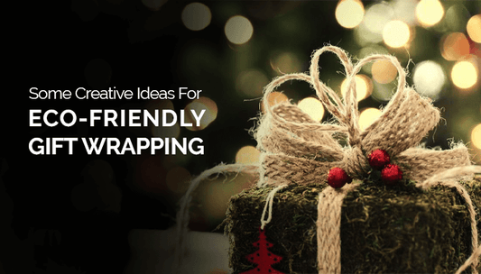 What are some creative ideas for eco-friendly gift wrapping?