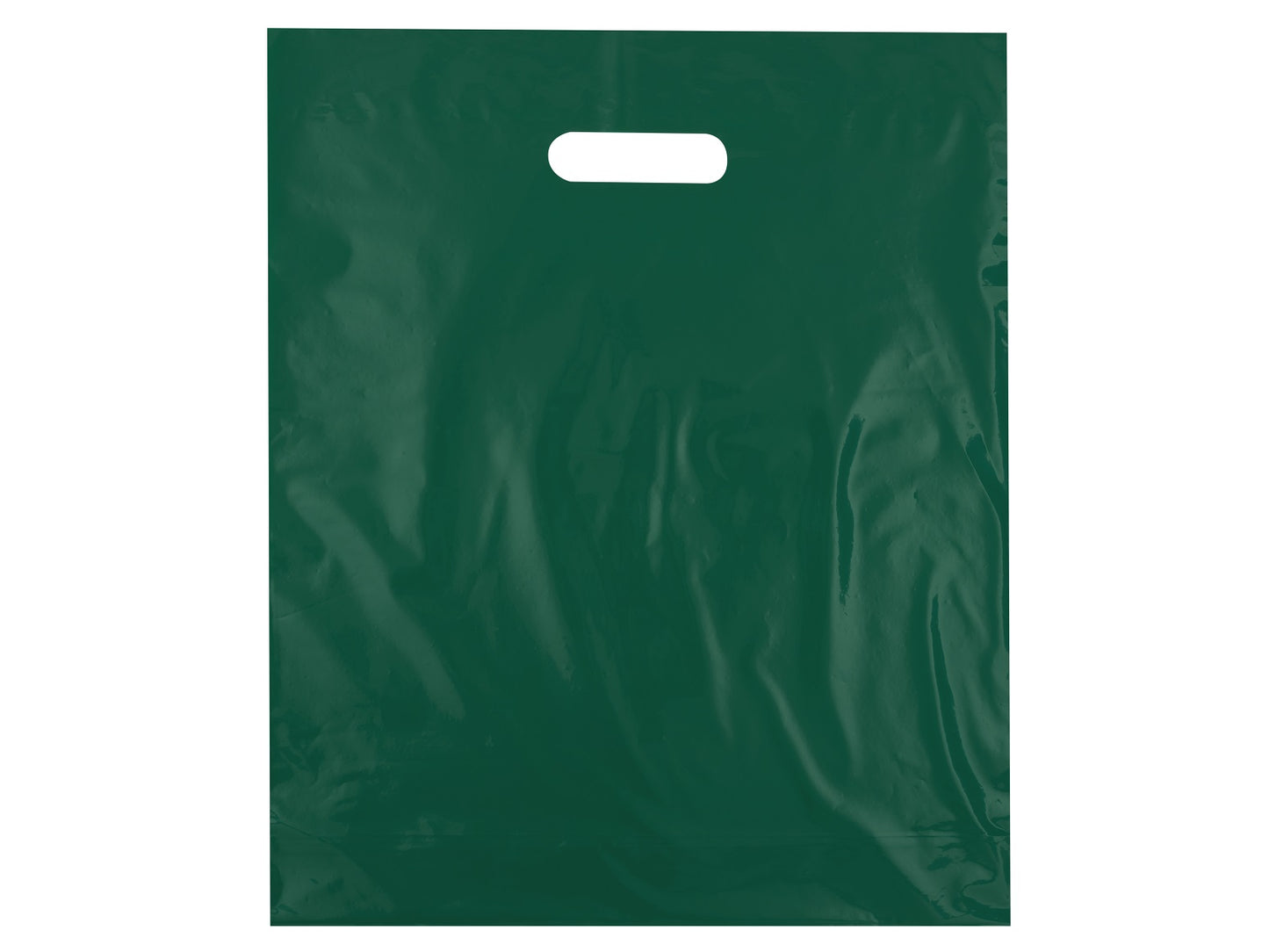 15 x 18 + 4" Die Cut Handle Bags 500/cs