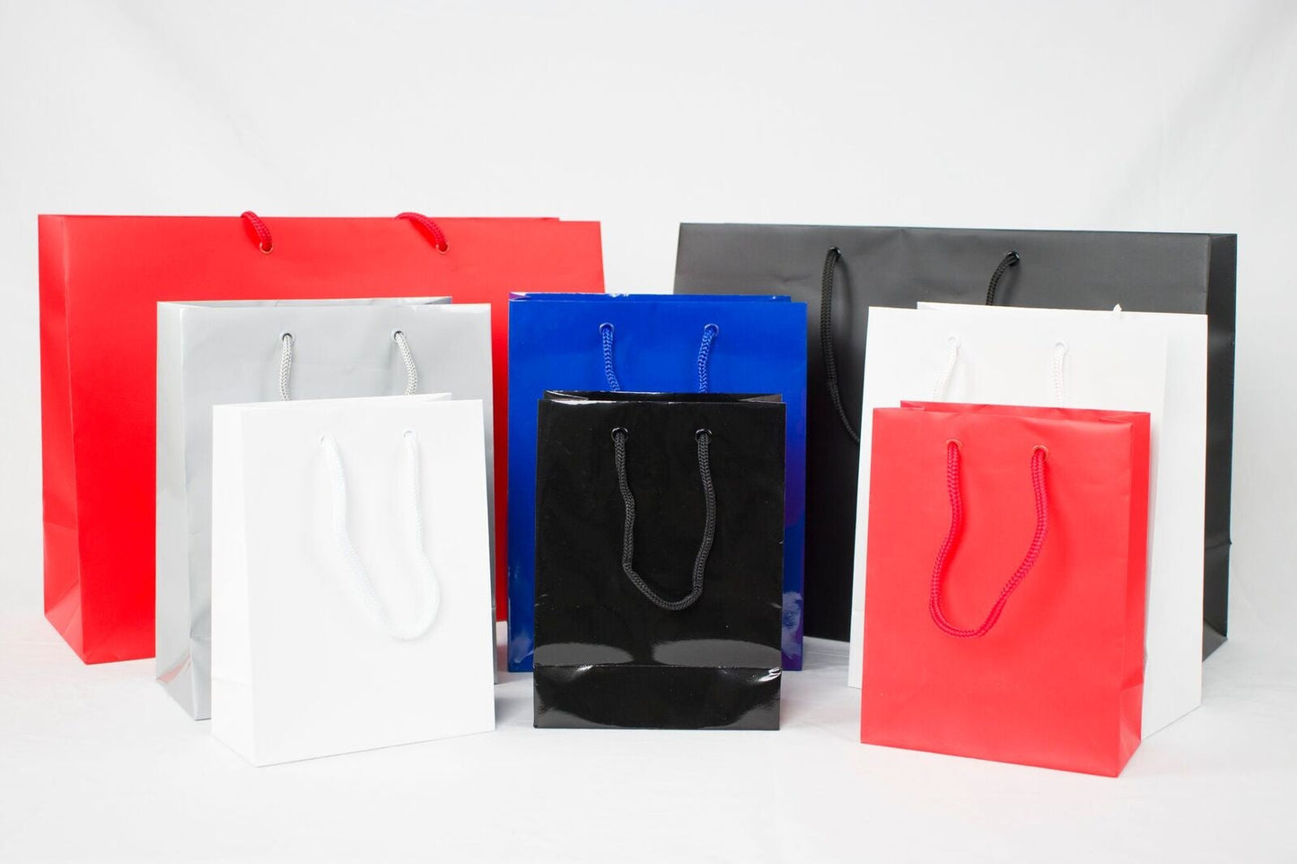 8 x 4 x 10'' Gloss Euro-Tote Bags 100/cs