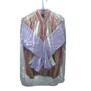 21 x 3 x 72" Poly Garment Bags Clear