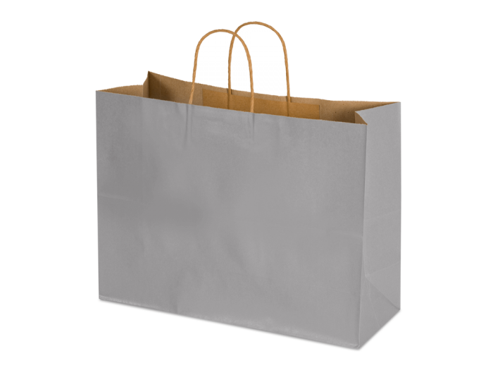 16 x 6 x 12" Colored Paper Shopping Bags 100/cs