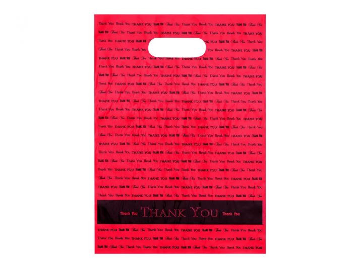 20 x 20 "Thank You" Die Cut Handle Bags 500/cs