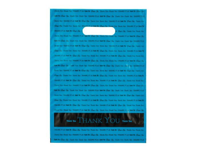 20 x 20 "Thank You" Die Cut Handle Bags 500/cs