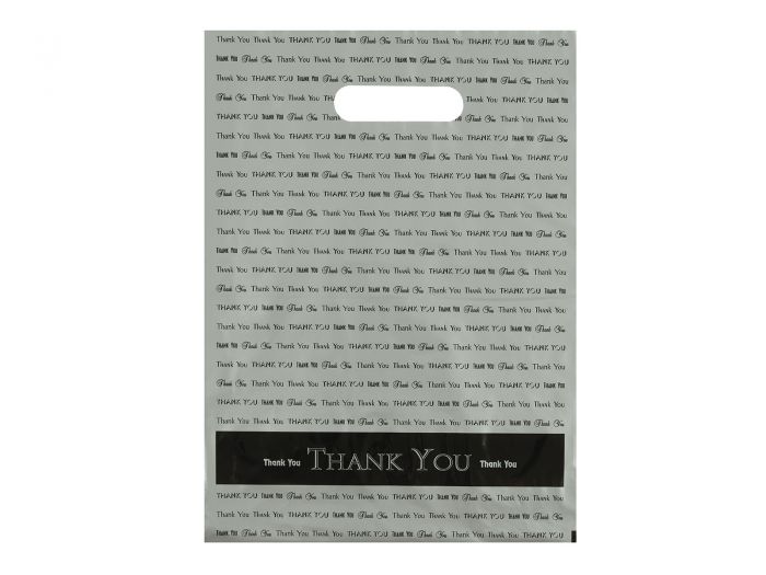 20 x 20 "Thank You" Die Cut Handle Bags 500/cs