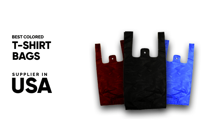 Best Colored T-shirt Bags Supplier in USA