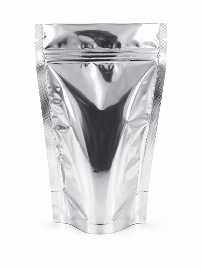 5 x 2.5 x 8 Stand-Up Mylar Pouch 5 Mil 1000/cs