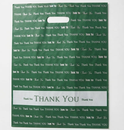 20 x 20 "Thank You" Die Cut Handle Bags 500/cs