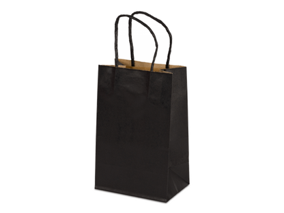 8 x 4.75 x 10.5" Colored Paper Shopping Bags 100/cs