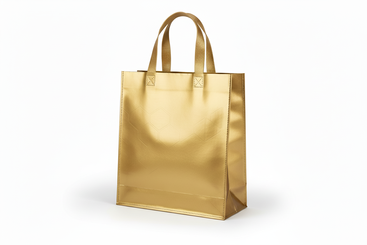 can you make the bag bigger and less shiny