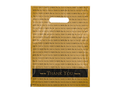 20 x 20 "Thank You" Die Cut Handle Bags 500/cs