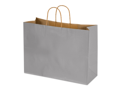 16 x 6 x 12" Colored Paper Shopping Bags 100/cs