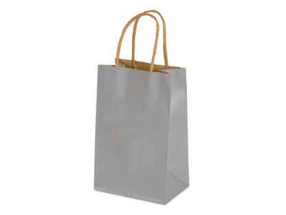 5.25 x 3.5 x 8.25 Colored Paper Shopping Bags 250/cs