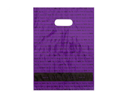 20 x 20 "Thank You" Die Cut Handle Bags 500/cs