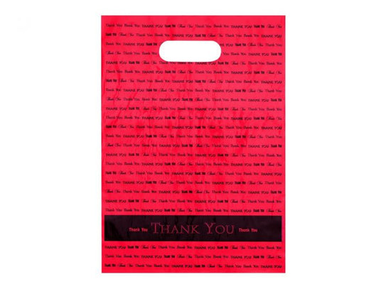 12 x 15 "Thank You" Die Cut Handle Bags 1000/cs
