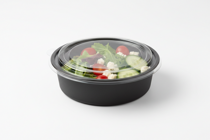 28oz Round To-Go Container with lids 150/cs