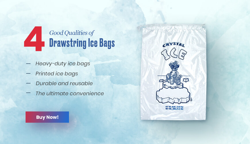 4 Good Qualities of the Perfect Drawstring Ice Bags